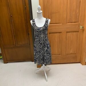 Gitane Canada Pret a Porter midi dress no size tag ? Med/Lge 18in pit L-36in